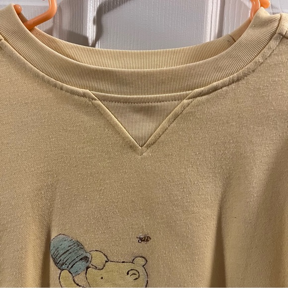 Hand Painted Winnie the Pooh & Piglet on Karen Scott Sweatshirt, Size XL - Picture 4 of 7